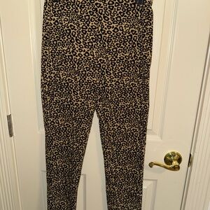Leopard Print Pants